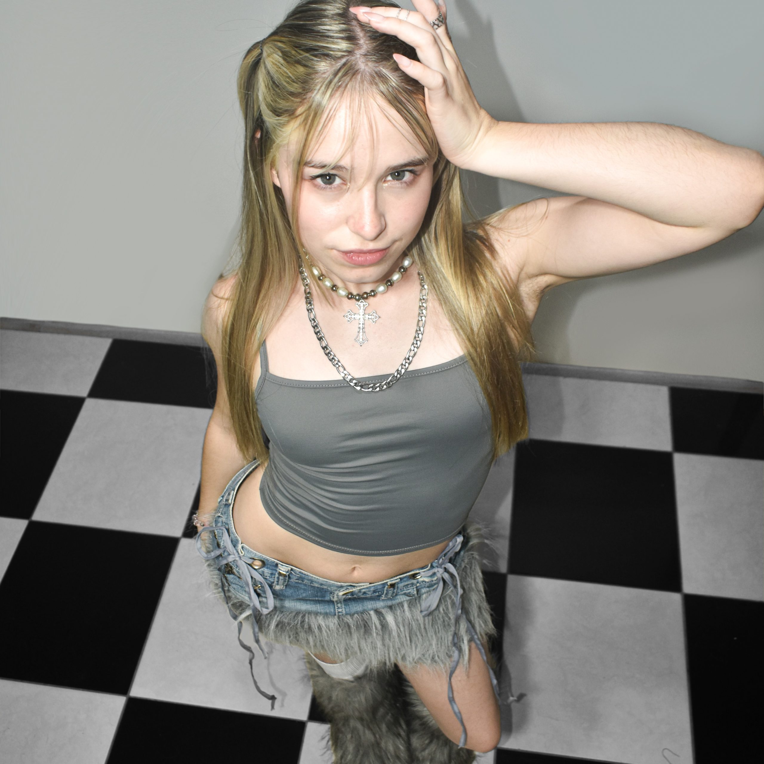 falda denim upcycled — ash doll falda denim upcycled — ash doll