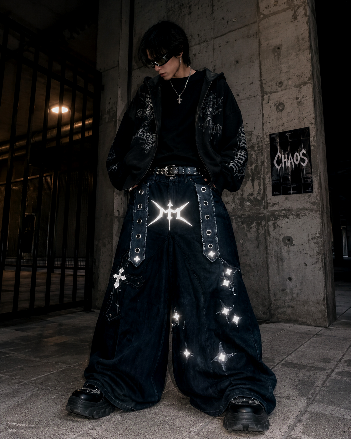 pantalón upcycled — m1m darkstar pantalón upcycled — m1m darkstar