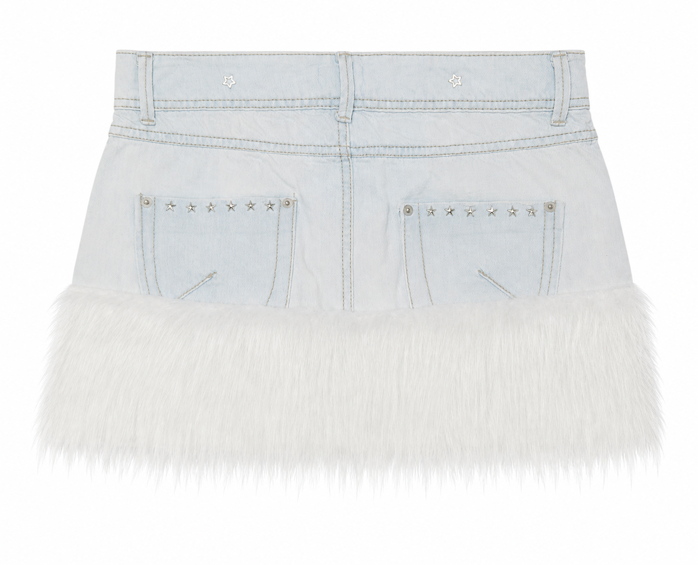 falda denim upcycled — star bunny falda denim upcycled — star bunny